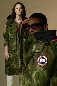 Chamarras Canada Goose Hombre Mexico - Portage Rompevientos Verdes UE1542069